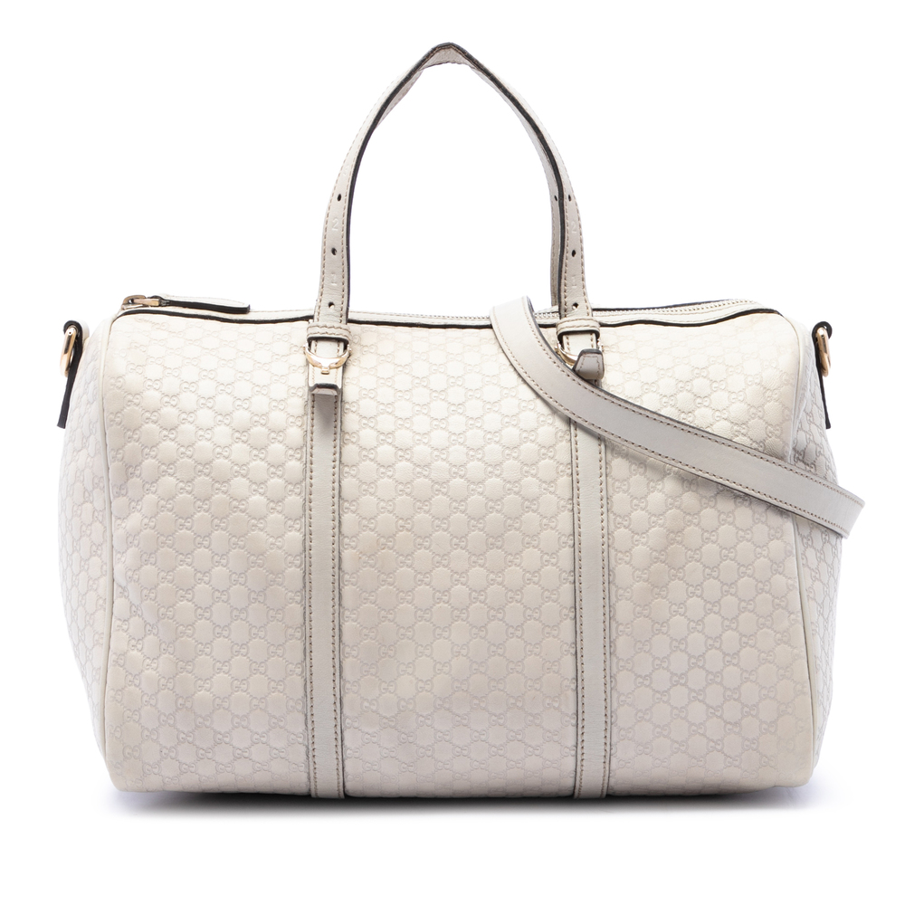 Pre-Loved Gucci Microguccissima Nice Boston Bag